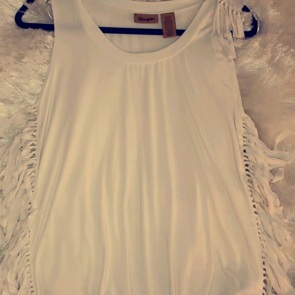 White summer top